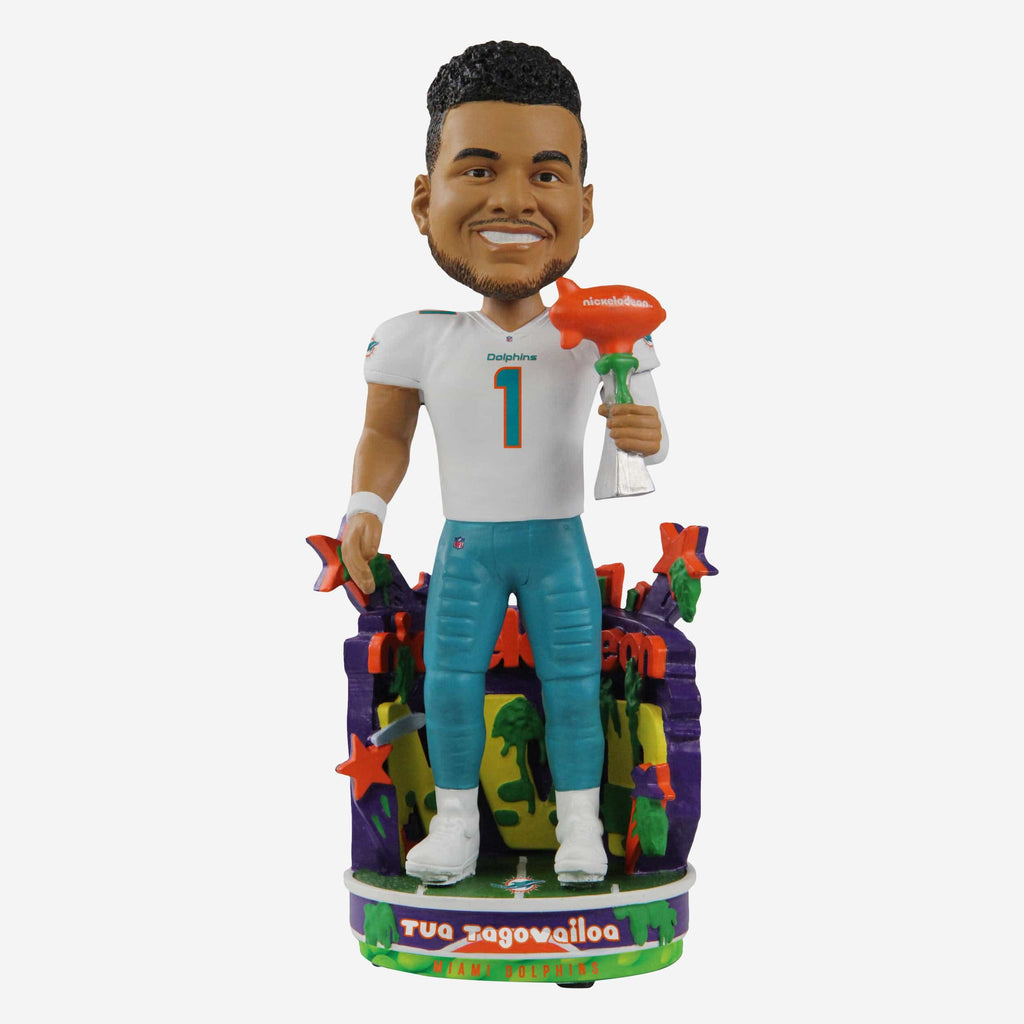 Tua Tagovailoa Miami Dolphins Nickelodeon NVP Bobblehead FOCO - FOCO.com