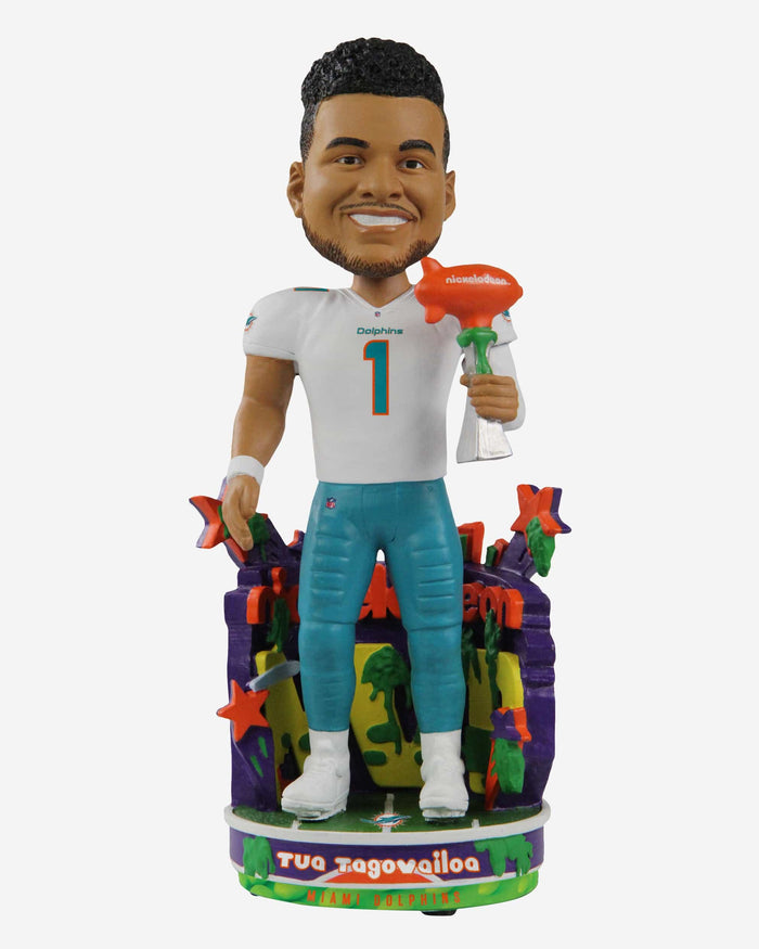 Tua Tagovailoa Miami Dolphins Nickelodeon NVP Bobblehead FOCO - FOCO.com