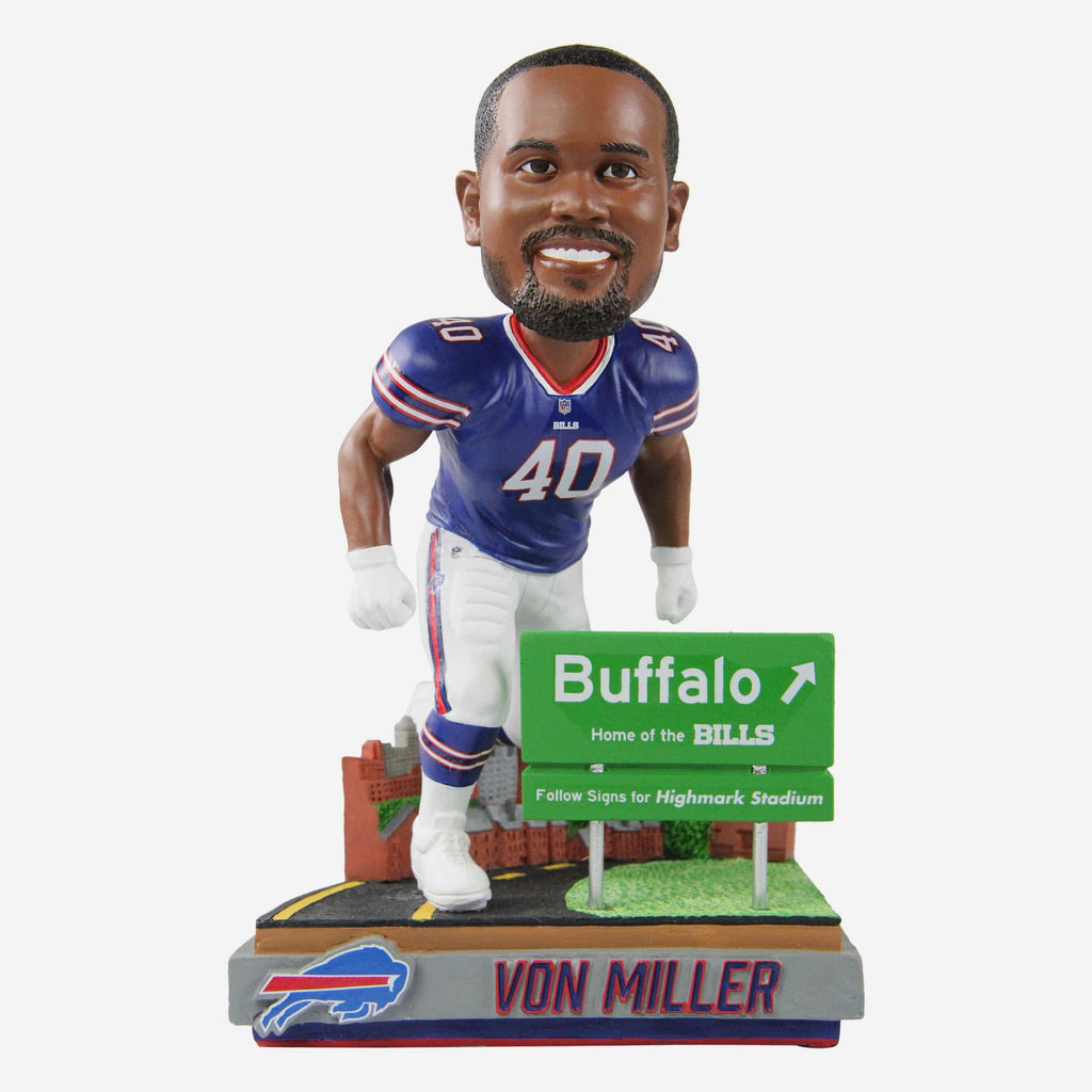 Von Miller Buffalo Bills Next Stop Bobblehead FOCO - FOCO.com