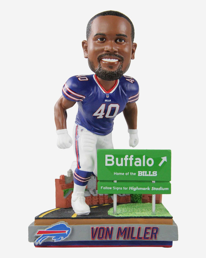 Von Miller Buffalo Bills Next Stop Bobblehead FOCO - FOCO.com