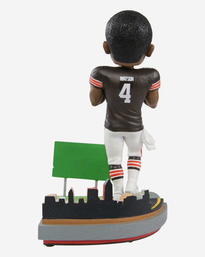 Deshaun Watson Cleveland Browns Next Stop Bobblehead FOCO - FOCO.com