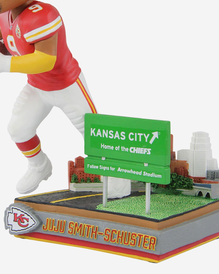 Juju Smith-Schuster Kansas City Chiefs Next Stop Bobblehead FOCO - FOCO.com