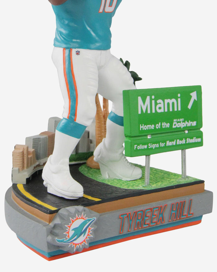 Tyreek Hill Miami Dolphins Next Stop Bobblehead FOCO - FOCO.com