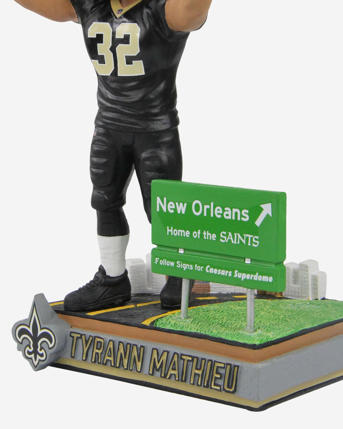 Tyrann Mathieu New Orleans Saints Next Stop Bobblehead FOCO - FOCO.com