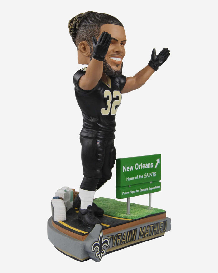 Tyrann Mathieu New Orleans Saints Next Stop Bobblehead FOCO - FOCO.com