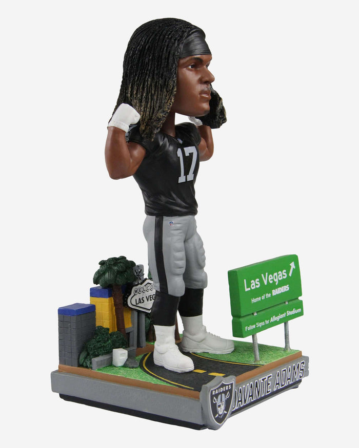 Davante Adams Las Vegas Raiders Next Stop Bobblehead FOCO - FOCO.com