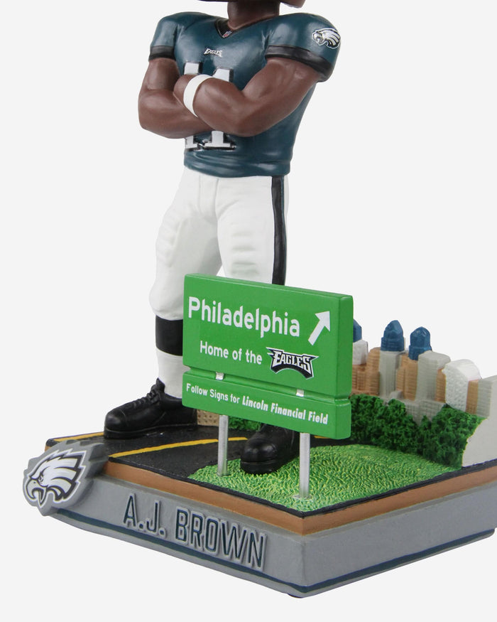 AJ Brown Philadelphia Eagles Next Stop Bobblehead FOCO - FOCO.com