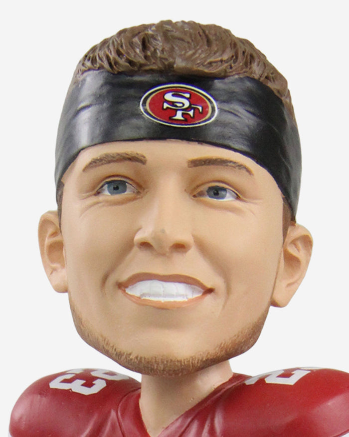 Christian McCaffrey San Francisco 49ers Next Stop Bobblehead FOCO - FOCO.com