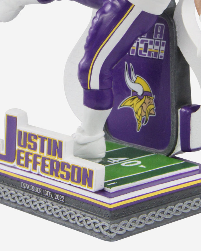 Justin Jefferson Minnesota Vikings The Catch Bobblehead FOCO - FOCO.com