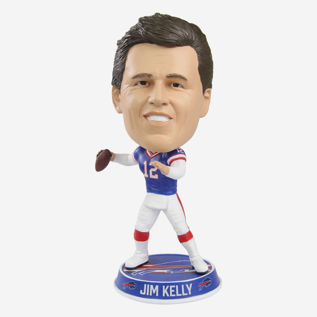 Jim Kelly Buffalo Bills Bighead Bobblehead FOCO - FOCO.com