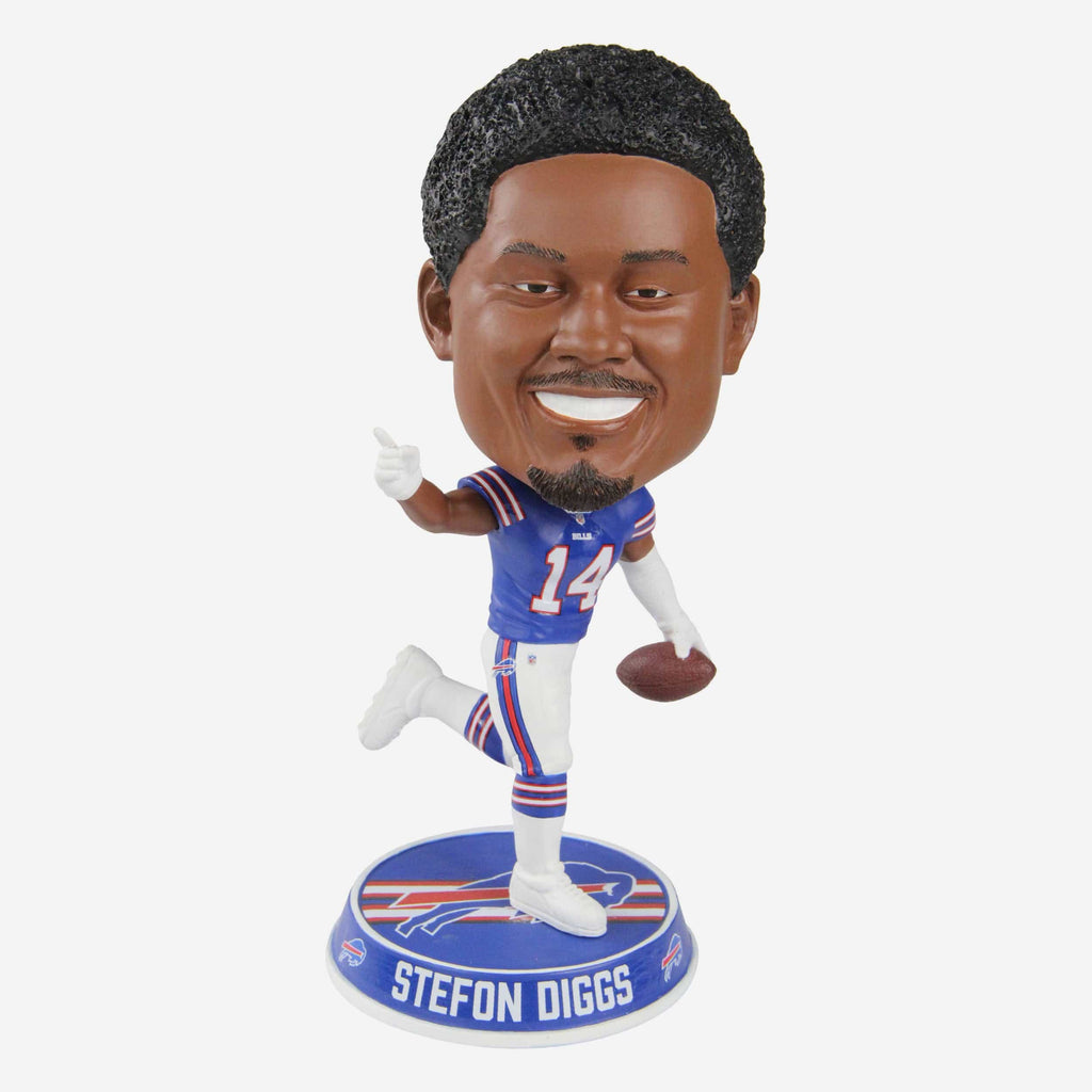 Stefon Diggs Buffalo Bills Action Pose Bighead Bobblehead FOCO - FOCO.com