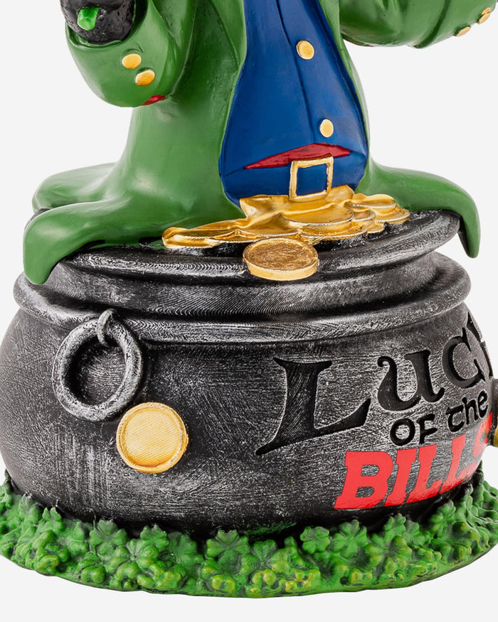 Billy Buffalo Buffalo Bills Bills Saint Patricks Day Mascot Bobblehead FOCO - FOCO.com