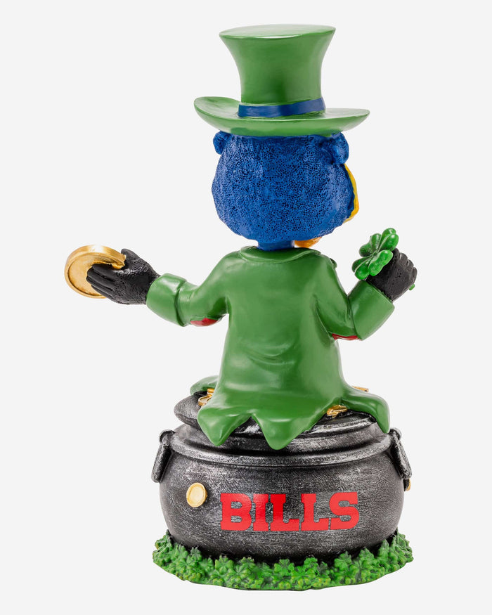 Billy Buffalo Buffalo Bills Bills Saint Patricks Day Mascot Bobblehead FOCO - FOCO.com