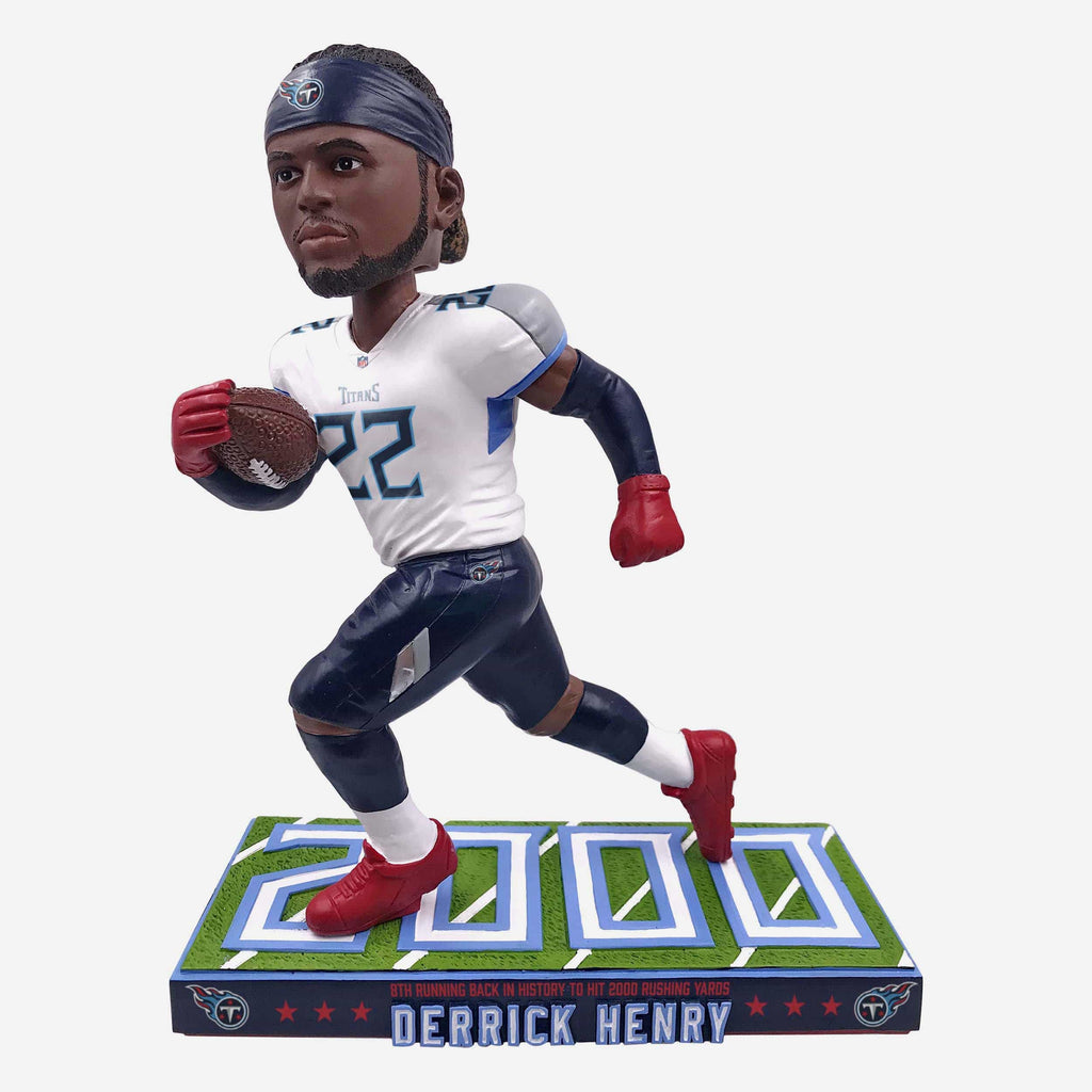 Derrick Henry Tennessee Titans 2000 Yard Rushing Season Bobblehead FOCO - FOCO.com