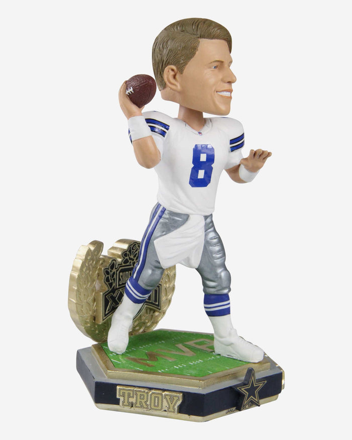 Troy Aikman Dallas Cowboys Super Bowl XXVII MVP 30th Anniversary Bobblehead FOCO - FOCO.com