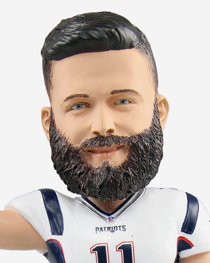 Julian Edelman New England Patriots 3x Super Bowl Champion Bobblehead FOCO - FOCO.com