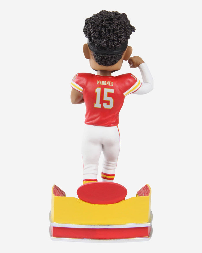 Patrick Mahomes Kansas City Chiefs Arrowhead Stadium 50th Anniversary Bobblehead FOCO - FOCO.com