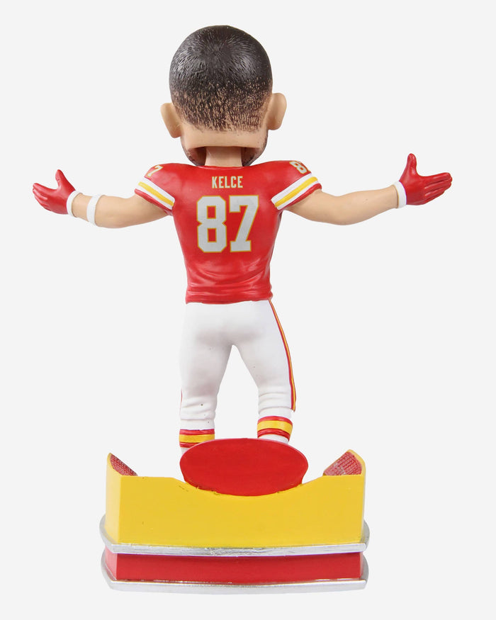 Travis Kelce Kansas City Chiefs Arrowhead Stadium 50th Anniversary Bobblehead FOCO - FOCO.com