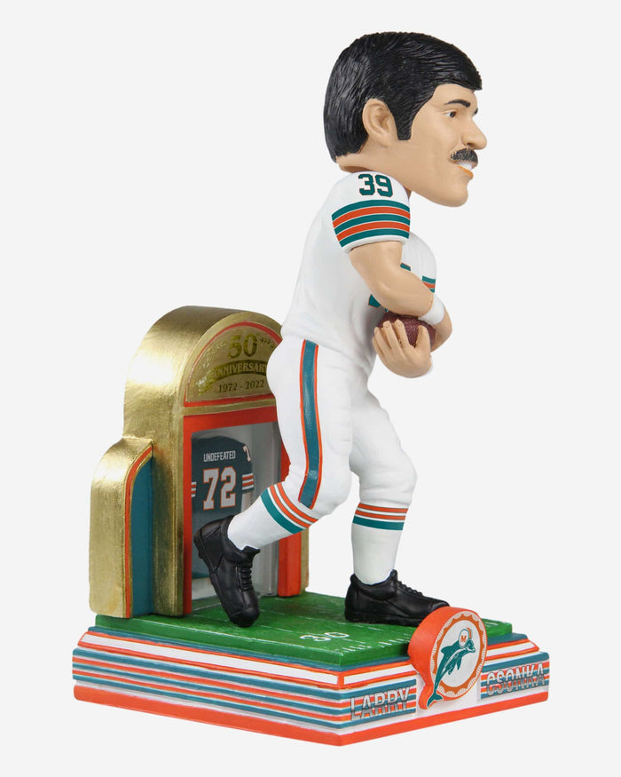 Larry Csonka Miami Dolphins 1972 Perfect Season 50th Anniversary Bobblehead FOCO - FOCO.com