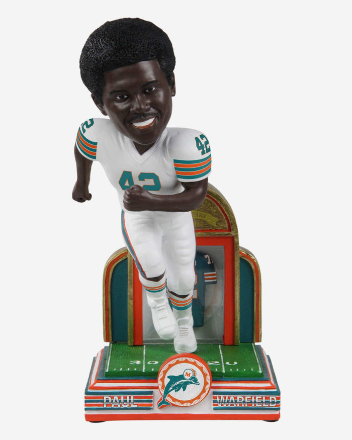 Paul Warfield Miami Dolphins 1972 Perfect Season 50th Anniversary Bobblehead FOCO - FOCO.com