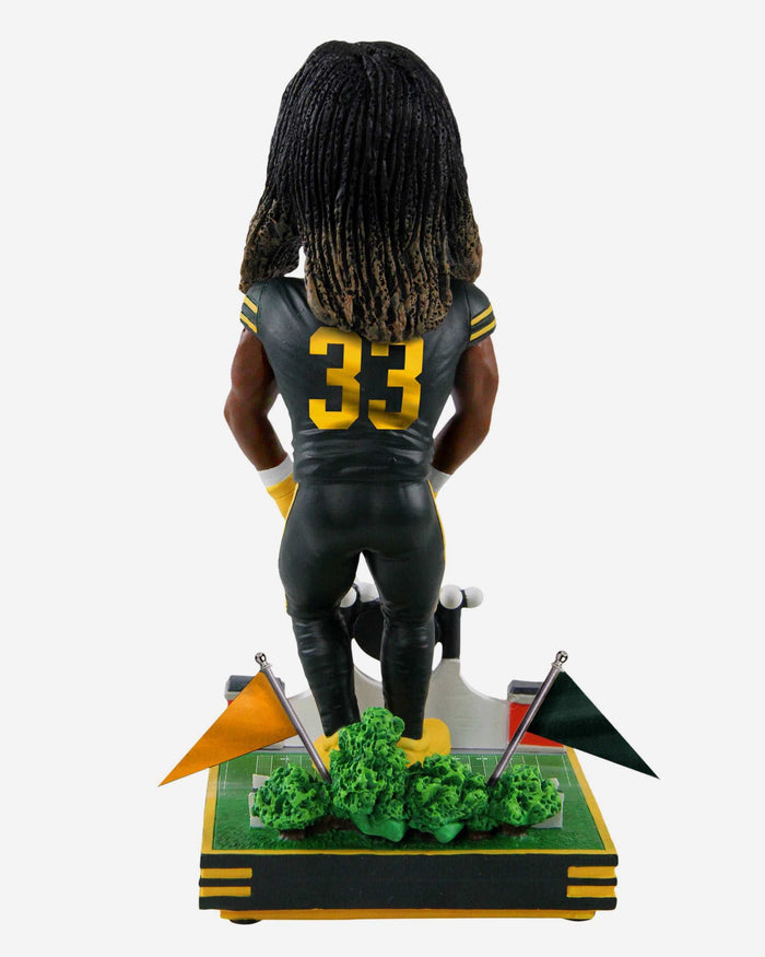 Aaron Jones Green Bay Packers 1950 Classic Jersey Bobblehead FOCO - FOCO.com