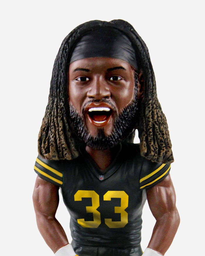 Aaron Jones Green Bay Packers 1950 Classic Jersey Bobblehead FOCO - FOCO.com