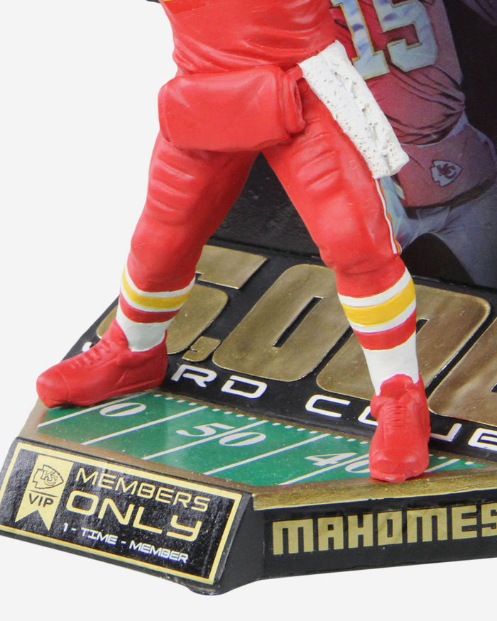 Patrick Mahomes Kansas City Chiefs 5000 Passing Yard Bobblehead FOCO - FOCO.com
