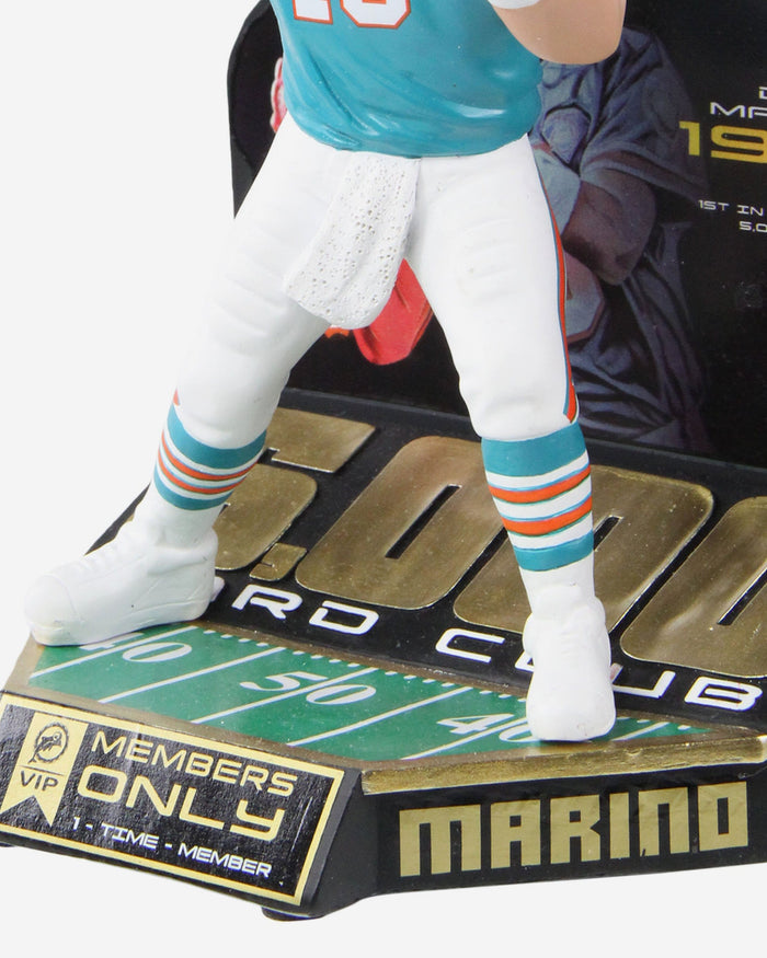 Dan Marino Miami Dolphins 5000 Passing Yard Bobblehead FOCO - FOCO.com