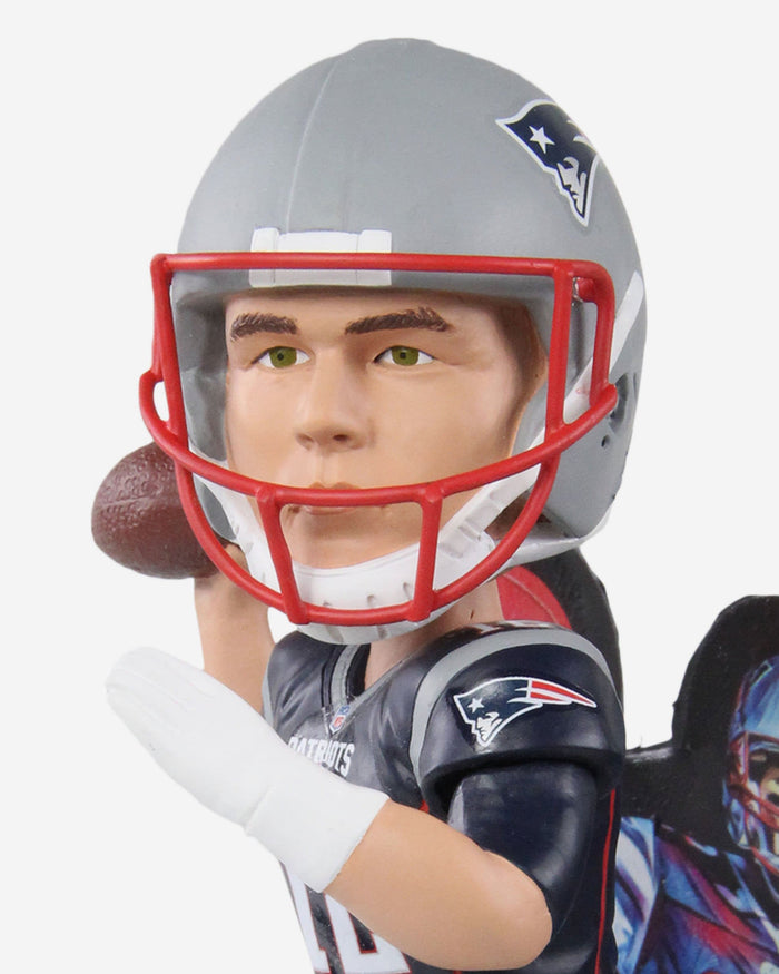 Tom Brady New England Patriots 5000 Passing Yard Bobblehead FOCO - FOCO.com
