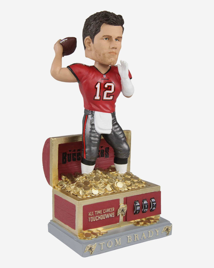 Tom Brady Tampa Bay Buccaneers 700th Touchdown Counter Bobblehead FOCO - FOCO.com