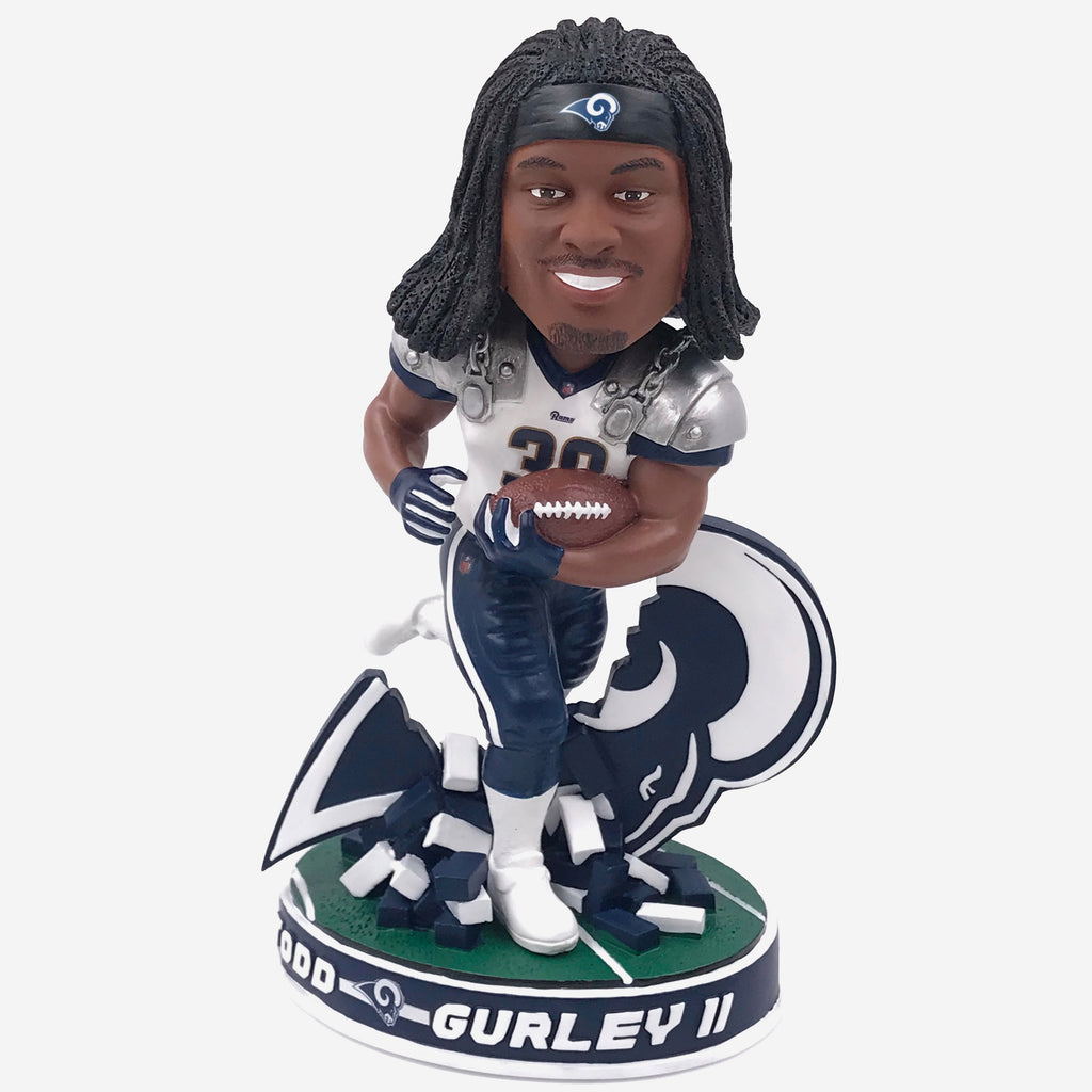 Todd Gurley Los Angeles Rams Action Pose Bobblehead FOCO - FOCO.com