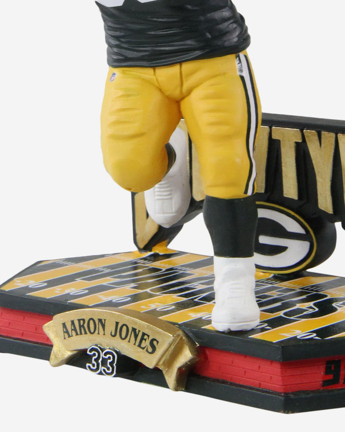 Aaron Jones Green Bay Packers Showtyme Ambassador Bobblehead FOCO - FOCO.com