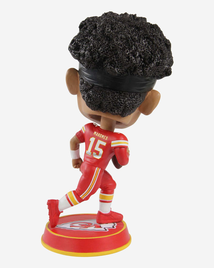 Patrick Mahomes Kansas City Chiefs Action Pose Color Rush Variant Bighead Bobblehead FOCO - FOCO.com