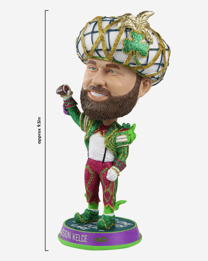 Jason Kelce Mummer Suit Bighead Bobblehead FOCO - FOCO.com