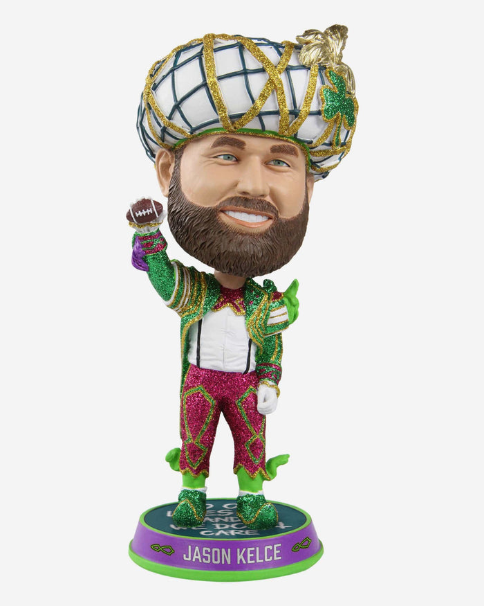 Jason Kelce Mummer Suit Bighead Bobblehead FOCO - FOCO.com