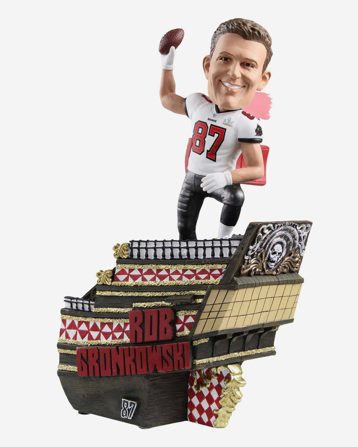 Rob Gronkowski Tampa Bay Buccaneers Super Bowl LV Champions Big 3 Bobblehead FOCO - FOCO.com