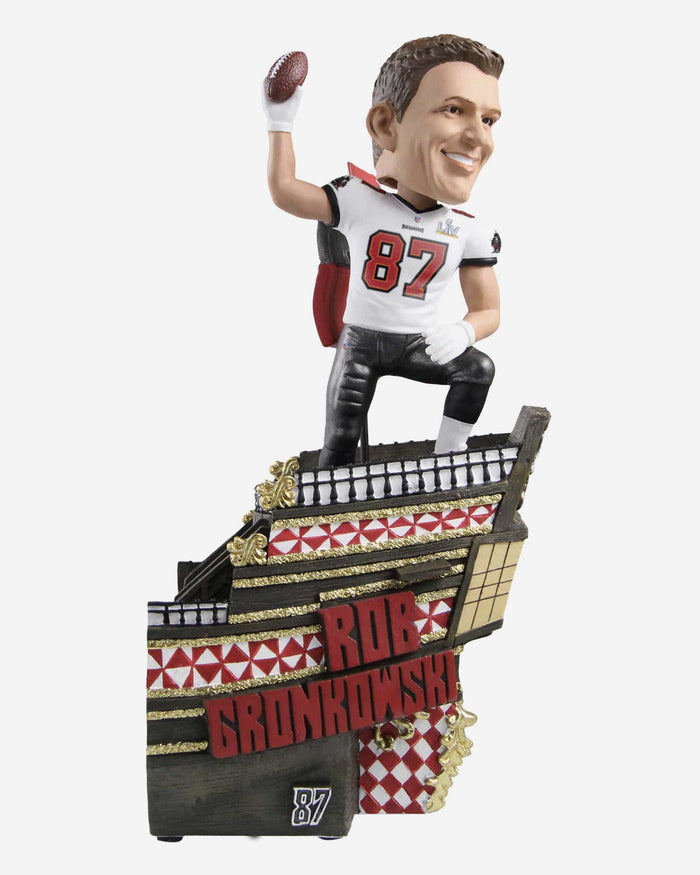 Rob Gronkowski Tampa Bay Buccaneers Super Bowl LV Champions Big 3 Bobblehead FOCO - FOCO.com