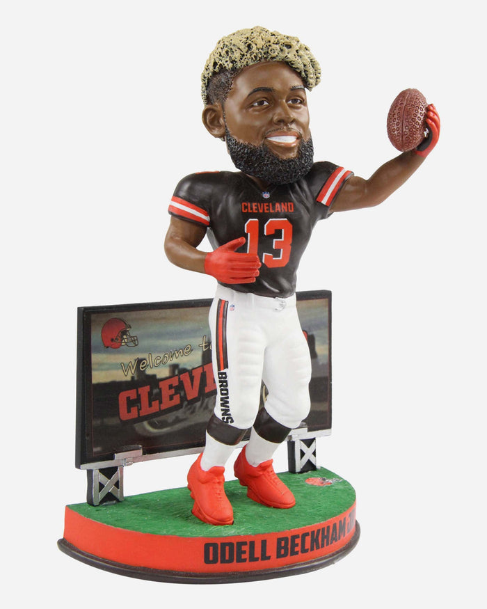 Odell Beckham Jr Cleveland Browns Billboard Bobblehead FOCO - FOCO.com