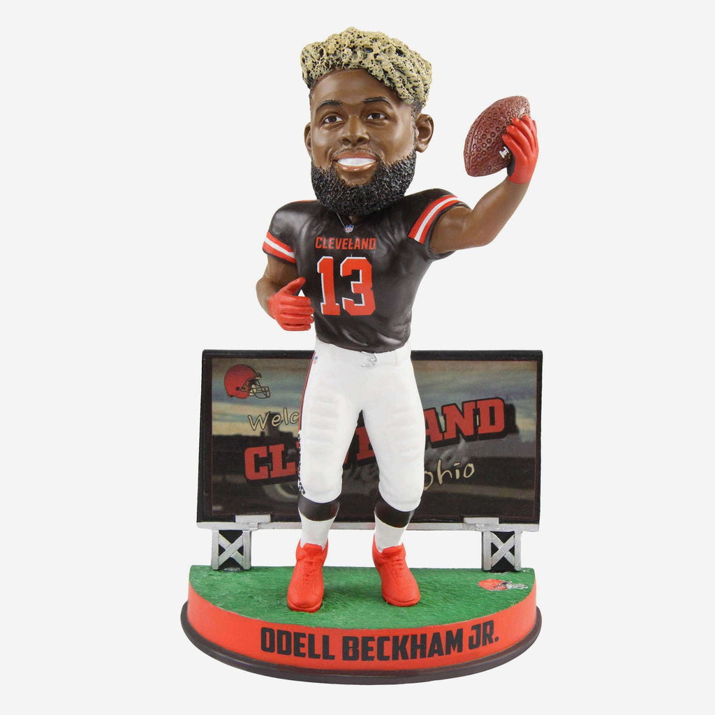 Odell Beckham Jr Cleveland Browns Billboard Bobblehead FOCO - FOCO.com