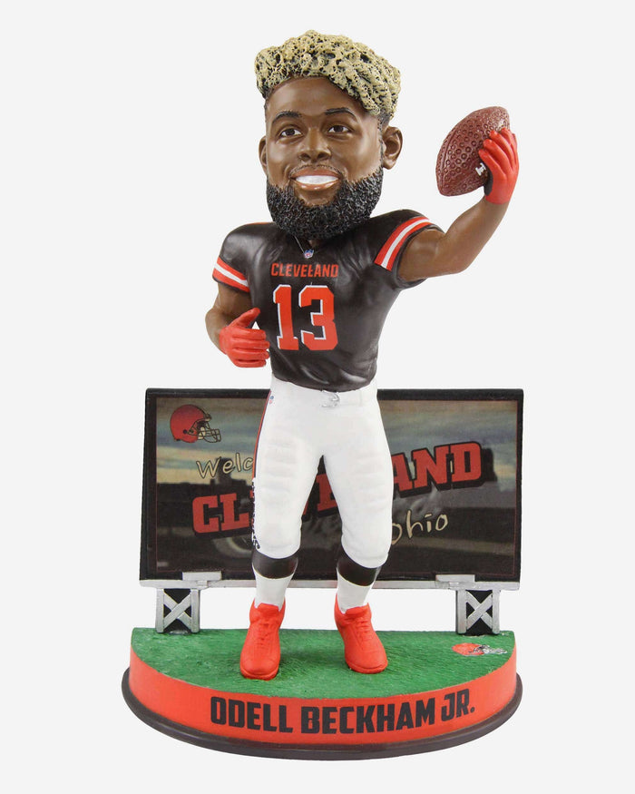 Odell Beckham Jr Cleveland Browns Billboard Bobblehead FOCO - FOCO.com