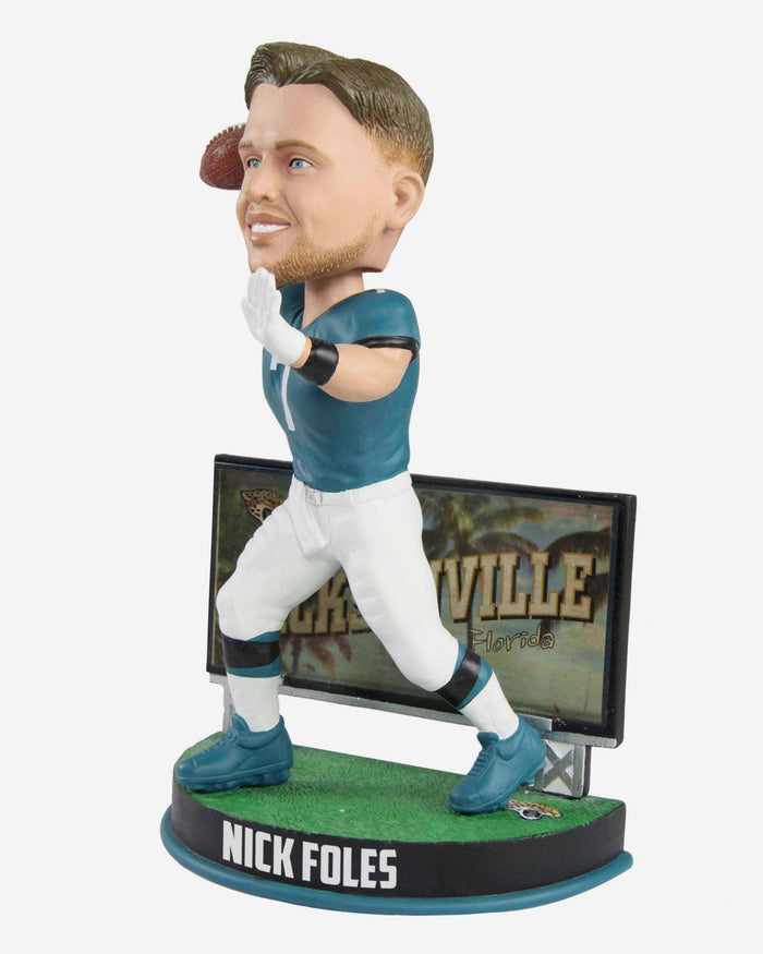 Nick Foles Jacksonville Jaguars Billboard Bobblehead FOCO - FOCO.com