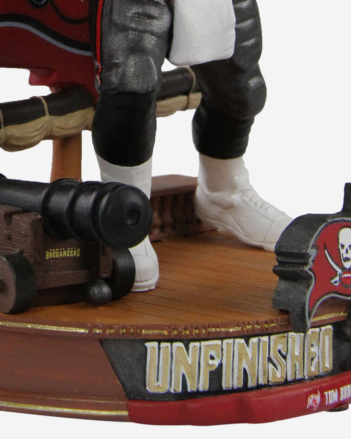 Tom Brady Tampa Bay Buccaneers Unfinished Business Bobblehead FOCO - FOCO.com