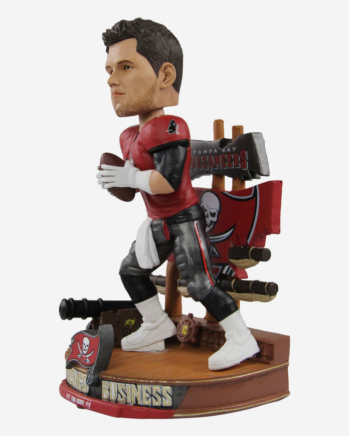 Tom Brady Tampa Bay Buccaneers Unfinished Business Bobblehead FOCO - FOCO.com