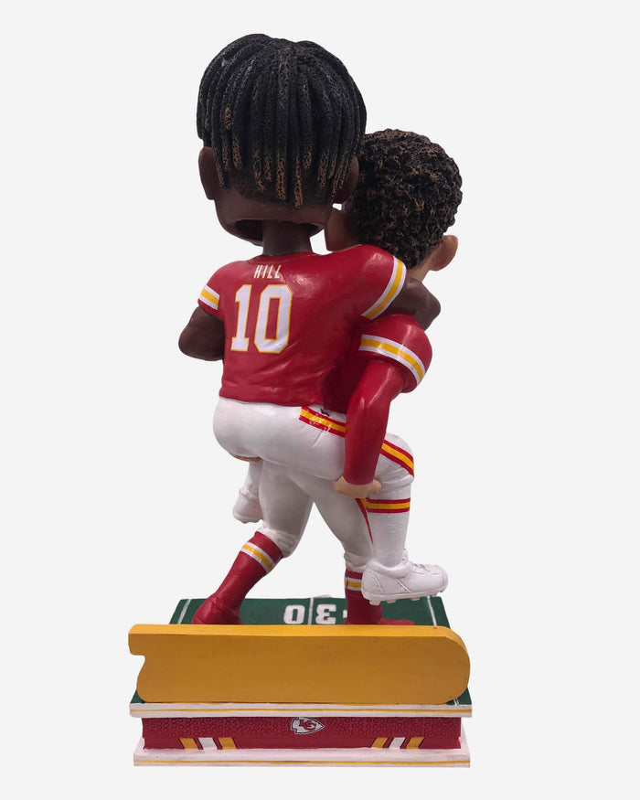 Patrick Mahomes & Tyreek Hill Kansas City Chiefs Piggyback Bobblehead FOCO - FOCO.com