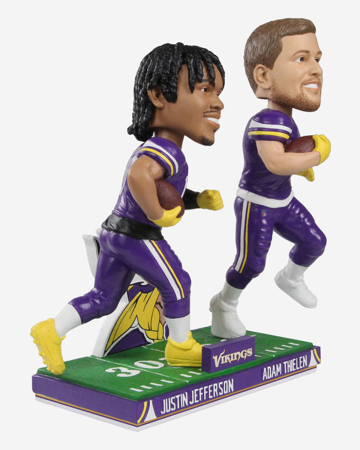 Justin Jefferson & Adam Thielen Minnesota Vikings Bobblemate Dual Bobblehead FOCO - FOCO.com