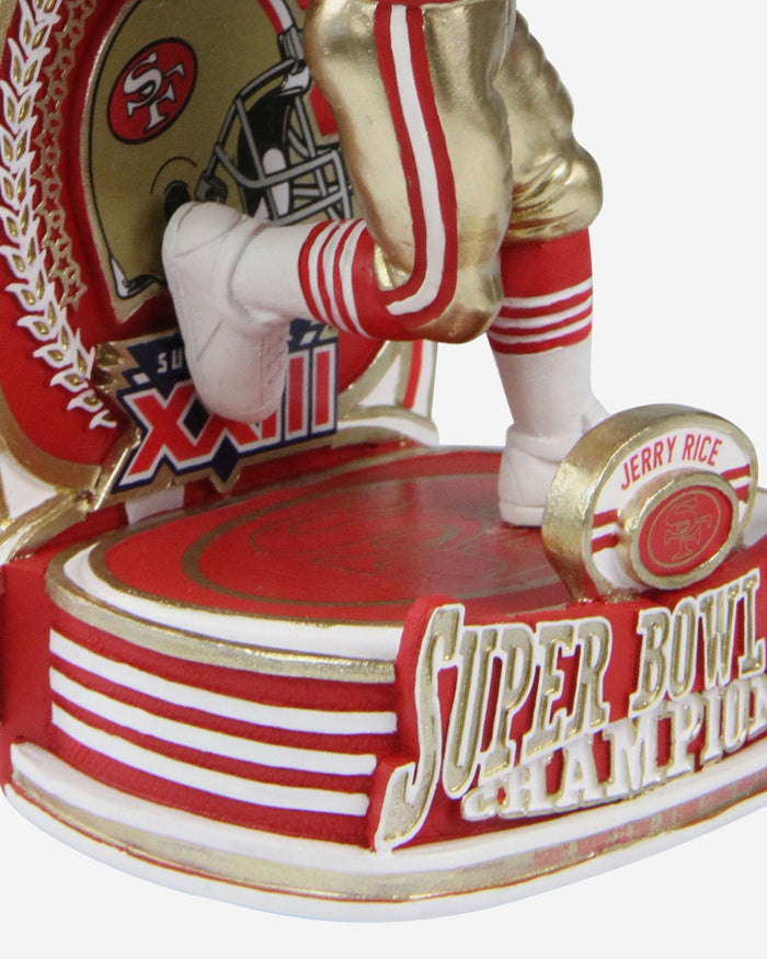 Jerry Rice San Francisco 49ers Super Bowl XXIII Champions Commemorative Bobblehead FOCO - FOCO.com