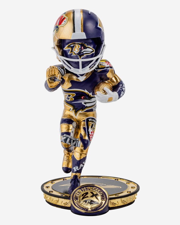 Baltimore Ravens Commemorative Super Bowl Bobblehead FOCO - FOCO.com