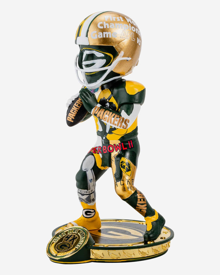 Green Bay Packers Commemorative Super Bowl Bobblehead FOCO - FOCO.com