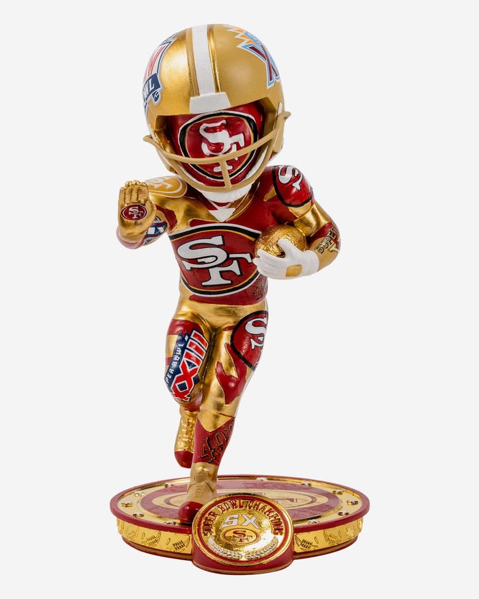 San Francisco 49ers Commemorative Super Bowl Bobblehead FOCO - FOCO.com