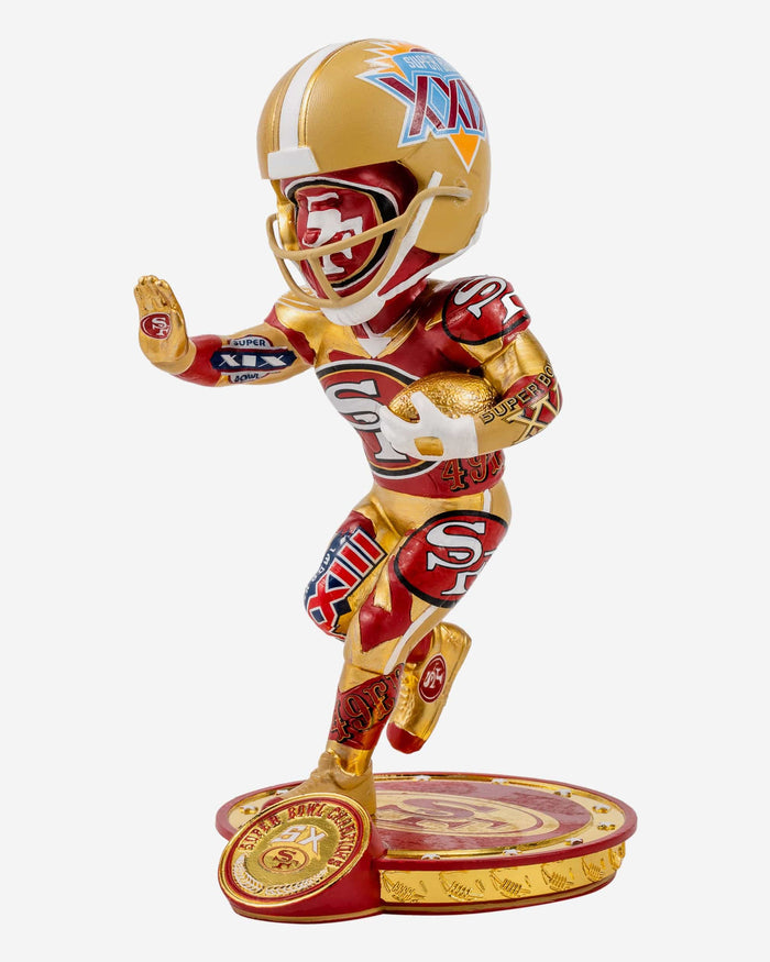 San Francisco 49ers Commemorative Super Bowl Bobblehead FOCO - FOCO.com